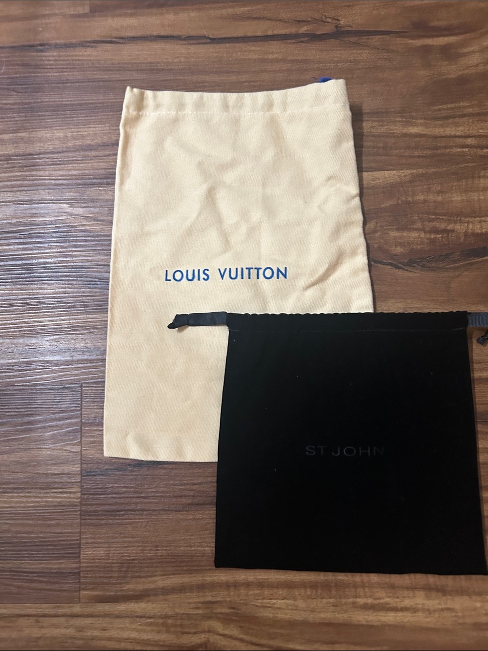 St. John Black Velvet Dust Bag